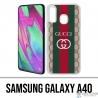 Funda Samsung Galaxy A40 - Gucci Bordado