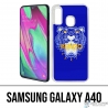 Coque Samsung Galaxy A40 - Kenzo Tigre Bleu