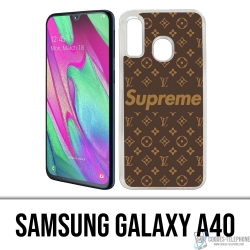 Samsung Galaxy A40 case - LV Supreme