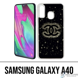 Samsung Galaxy A40 Case - Chanel Bling