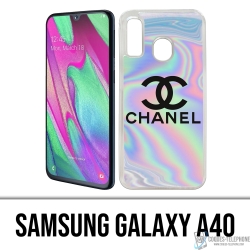 Samsung Galaxy A40 Case - Chanel Holographic