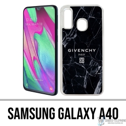 Samsung Galaxy A40 Case - Givenchy Black Marble