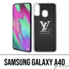 Custodia Samsung Galaxy A40 - Louis Vuitton Nera