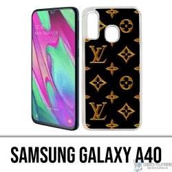 Samsung Galaxy A40 case - Louis Vuitton Gold