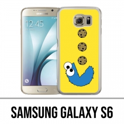 Samsung Galaxy S6 Hülle - Cookie Monster Pacman