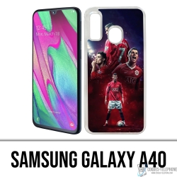 Samsung Galaxy A40 Case - Ronaldo Manchester United