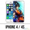 IPhone 4 / 4S Case - Dragon Ball Goku Color