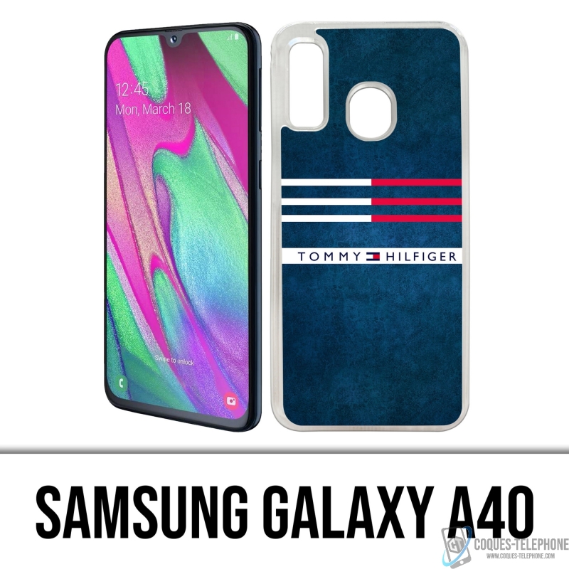 Funda para Samsung Galaxy A40 - Tommy Hilfiger Stripes