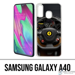 Samsung Galaxy A40 case - Ferrari steering wheel