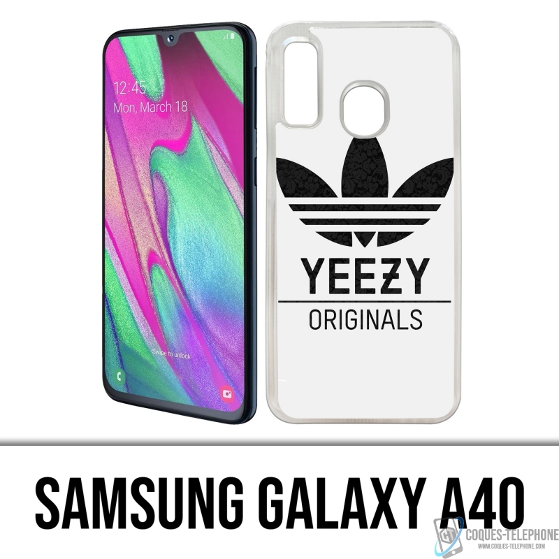 Custodia Samsung Galaxy A40 - Logo Yeezy Originals