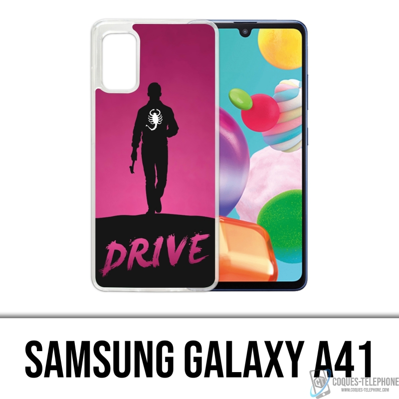 Samsung Galaxy A41 Case - Drive Silhouette