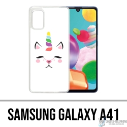 Funda Samsung Galaxy A41 - Gato Unicornio