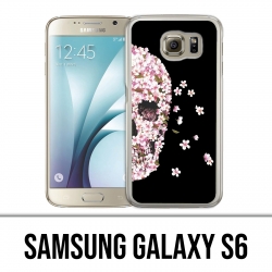 Samsung Galaxy S6 Hülle - Crane Flowers 2