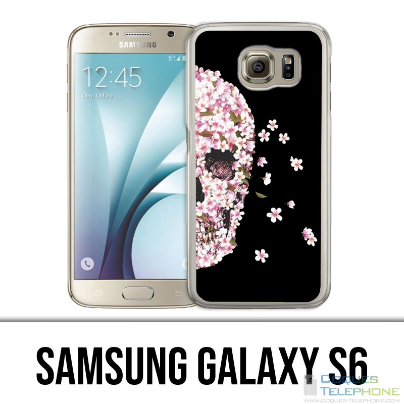 Coque Samsung Galaxy S6 - Crane Fleurs 2