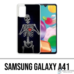 Samsung Galaxy A41 Case - Skelettherz