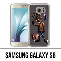 Coque Samsung Galaxy S6 - Crash Bandicoot Masque