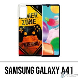 Coque Samsung Galaxy A41 - Gamer Zone Warning