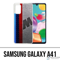 Coque Samsung Galaxy A41 - M Performance Effet Cuir