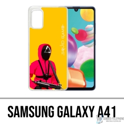 Cover per Samsung Galaxy A41 - Squid Game Soldier Cartoon
