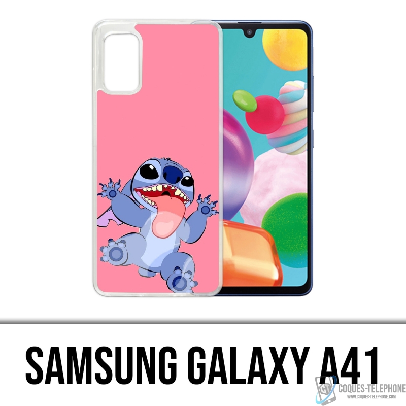 Samsung Galaxy A41 Case - Stitch Tongue
