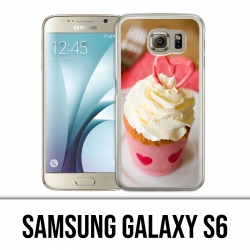 Samsung Galaxy S6 Hülle - Pink Cupcake