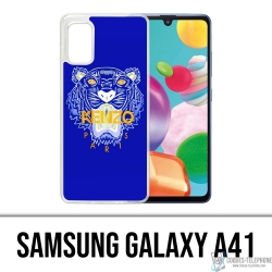 Coque Samsung Galaxy A41 - Kenzo Tigre Bleu
