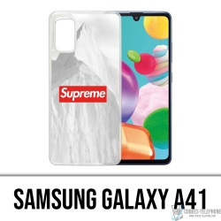 Samsung Galaxy A41 Case - Supreme White Mountain