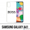 Samsung Galaxy A41 Case - Hugo Boss White