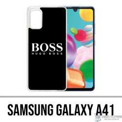 Coque Samsung Galaxy A41 - Hugo Boss Noir