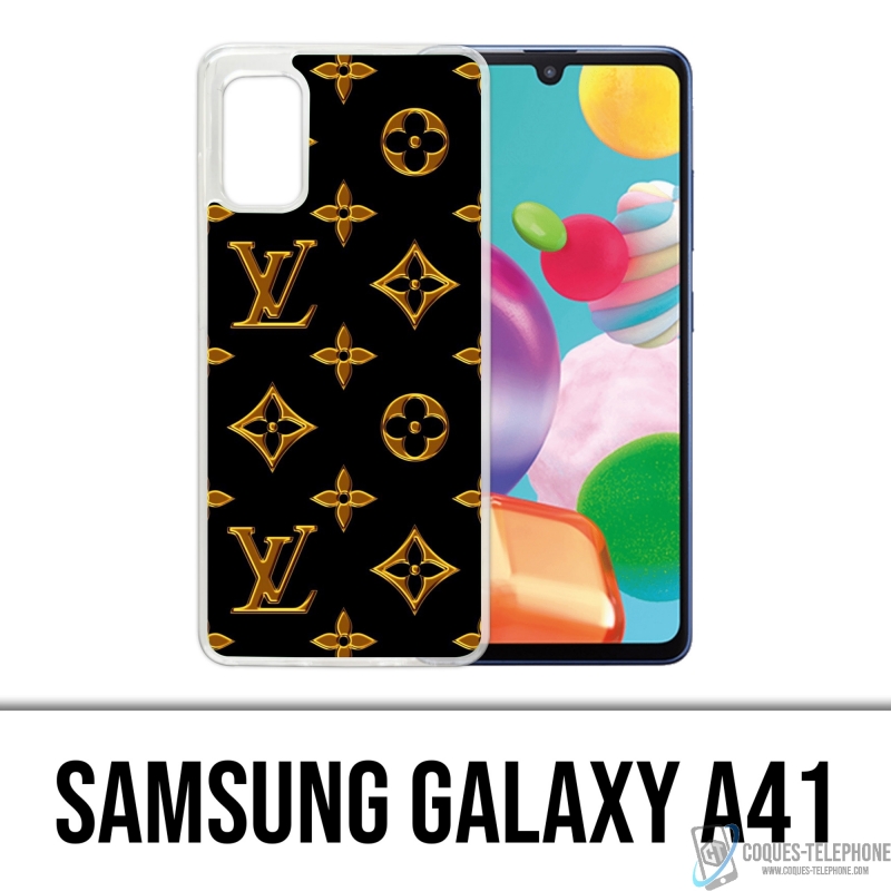 Samsung Galaxy A41 Case - Louis Vuitton Gold