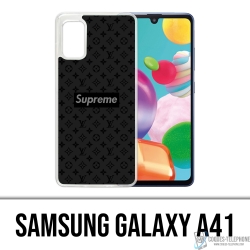 Samsung Galaxy A41 Case - Supreme Vuitton Schwarz