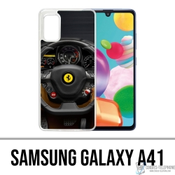 Coque Samsung Galaxy A41 - Volant Ferrari