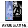 Samsung Galaxy A42 case - Avengers Logo Splash