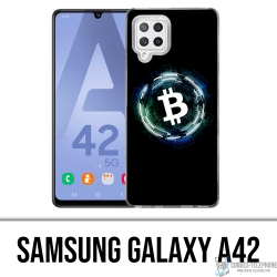 Funda Samsung Galaxy A42 - Logotipo de Bitcoin