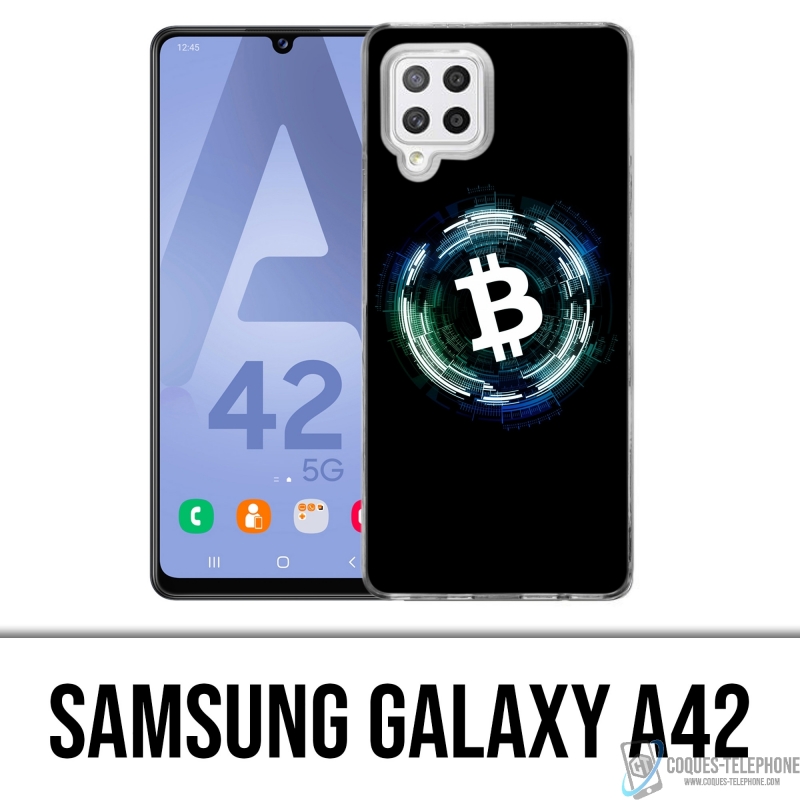 Samsung Galaxy A42 Case - Bitcoin-Logo