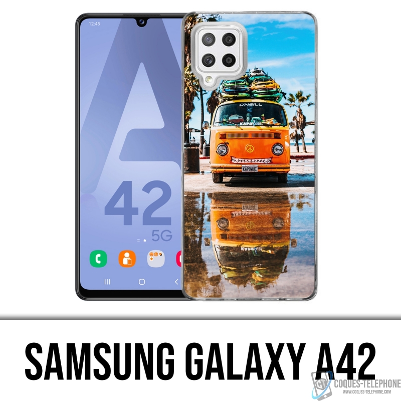 Custodia Samsung Galaxy A42 - Autobus VW Beach Surf