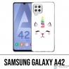 Samsung Galaxy A42 case - Gato Unicornio