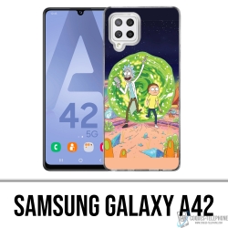 Samsung Galaxy A42 Case - Rick And Morty