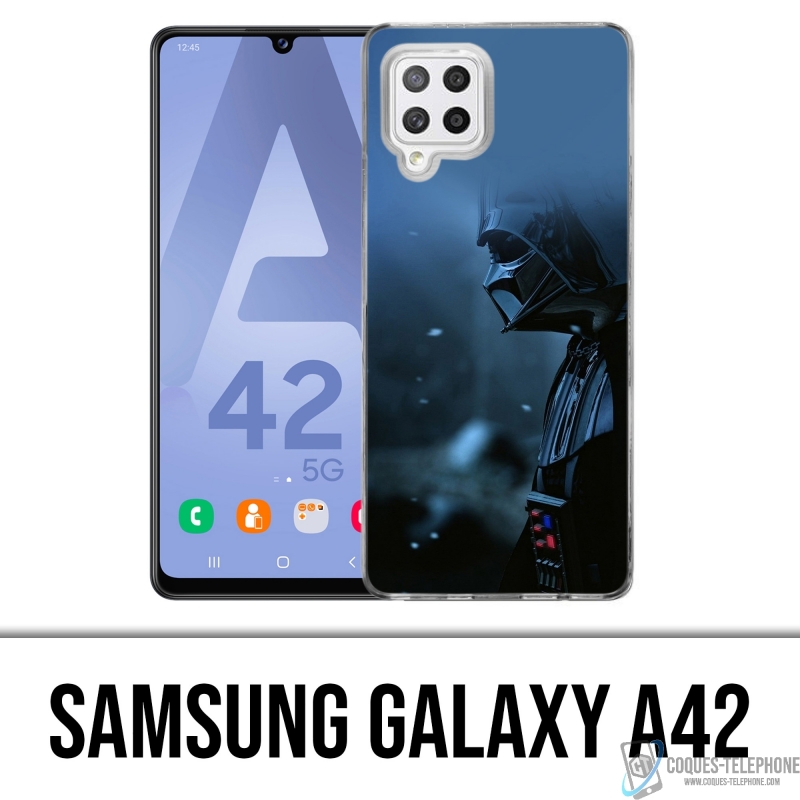 Coque Samsung Galaxy A42 - Star Wars Dark Vador Brume