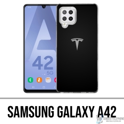 Coque Samsung Galaxy A42 - Tesla Logo