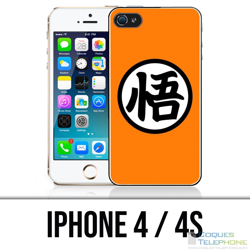 Custodia per iPhone 4 / 4S - Logo Dragon Ball Goku