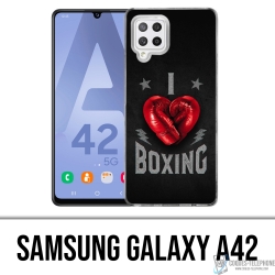 Samsung Galaxy A42 case - I Love Boxing