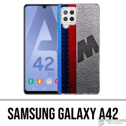 Coque Samsung Galaxy A42 - M Performance Effet Cuir