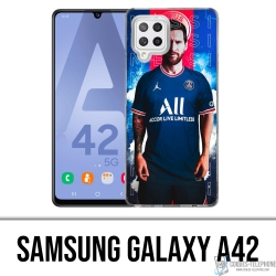 Cover Samsung Galaxy A42 - Messi PSG