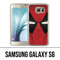Carcasa Samsung Galaxy S6 - Máscara Deadpool