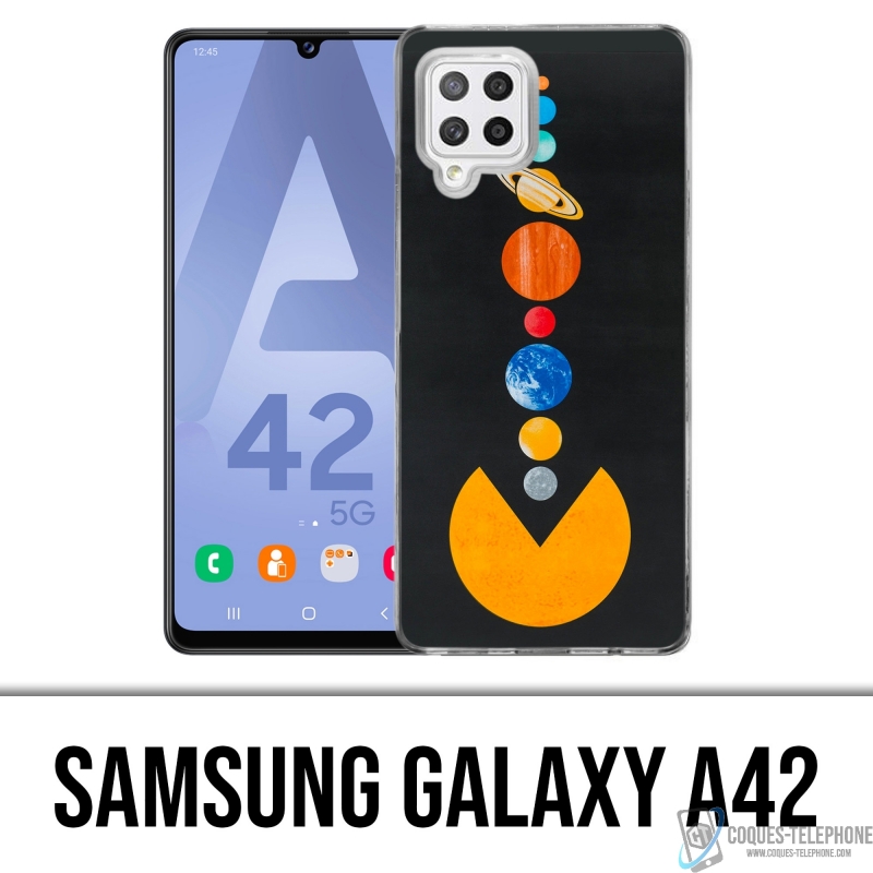 Samsung Galaxy A42 Case - Solar Pacman