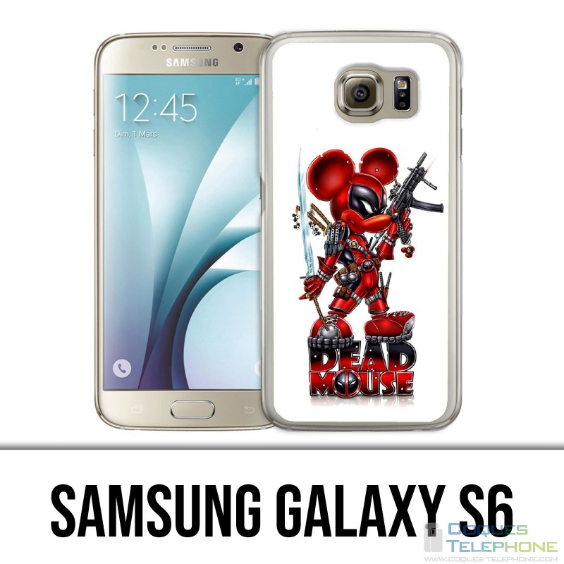 Custodia Samsung Galaxy S6 - Deadpool Topolino