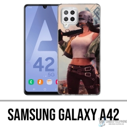 Coque Samsung Galaxy A42 - PUBG Girl