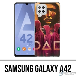 Custodia Samsung Galaxy A42 - Gioco di calamari Fanart