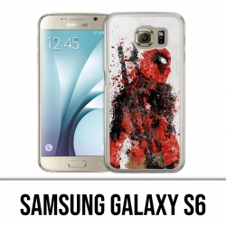 Carcasa Samsung Galaxy S6 - Deadpool Paintart